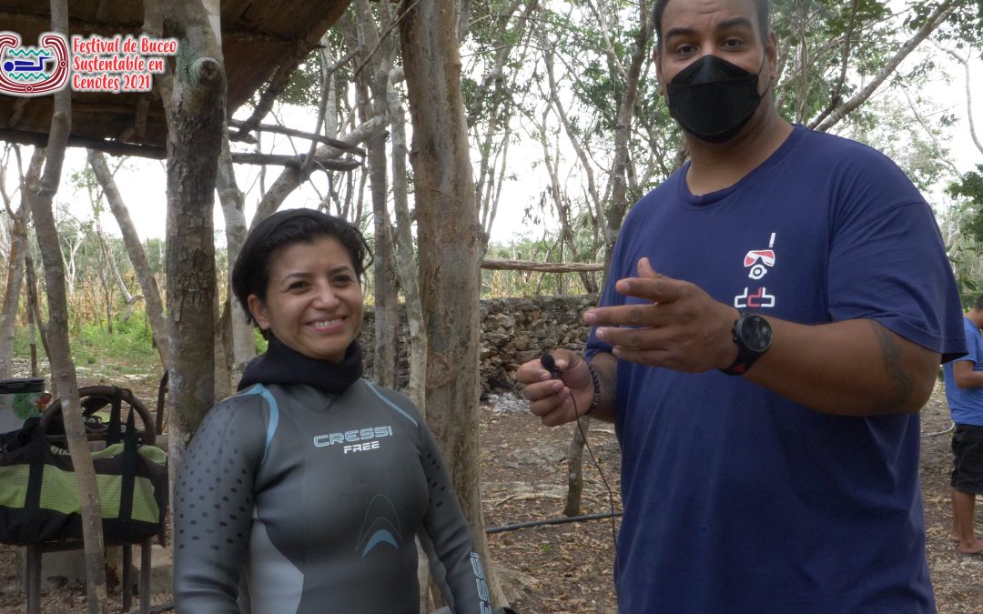 Buceo en Cenotes: ¿Freediving o Scuba Diving? Video-entrevista con Myriam Montoya